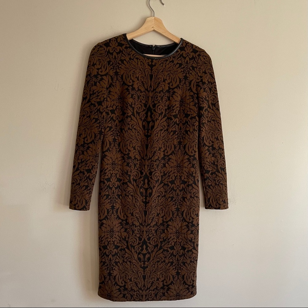 Vince Camuto long sleeve dress